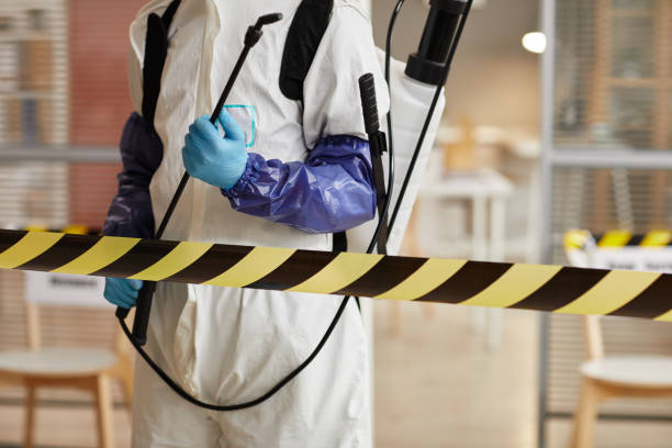 Professional Blood Cleanup technician working in New London, MN